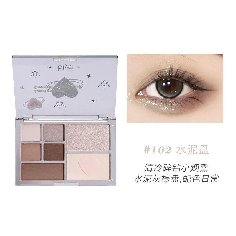 BIYA 7 Colors Eyeshadow Palette 13g