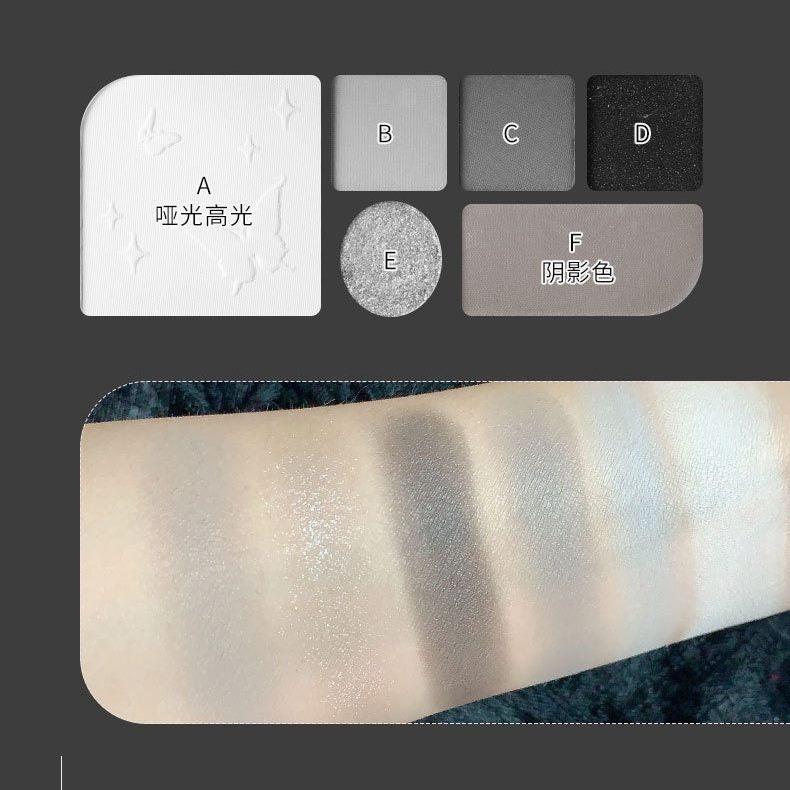 BIYA Butterflies 6 Colors Eyeshadow Palette 7.05g