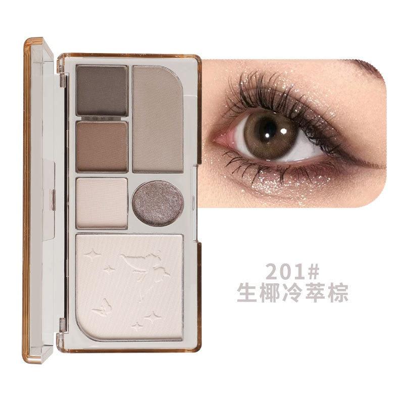 BIYA Butterflies 6 Colors Eyeshadow Palette 7.05g