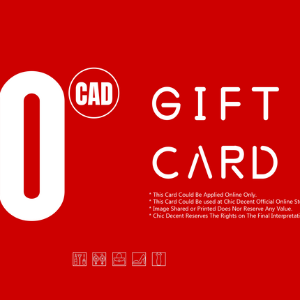 Chic Decent Gift Card in CAD