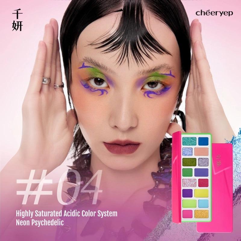 Cheeryep QianYan 16 Colors Eyeshadow Palette