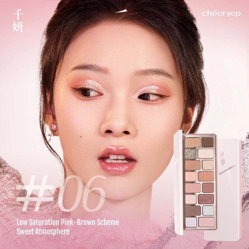 Cheeryep QianYan 16 Colors Eyeshadow Palette