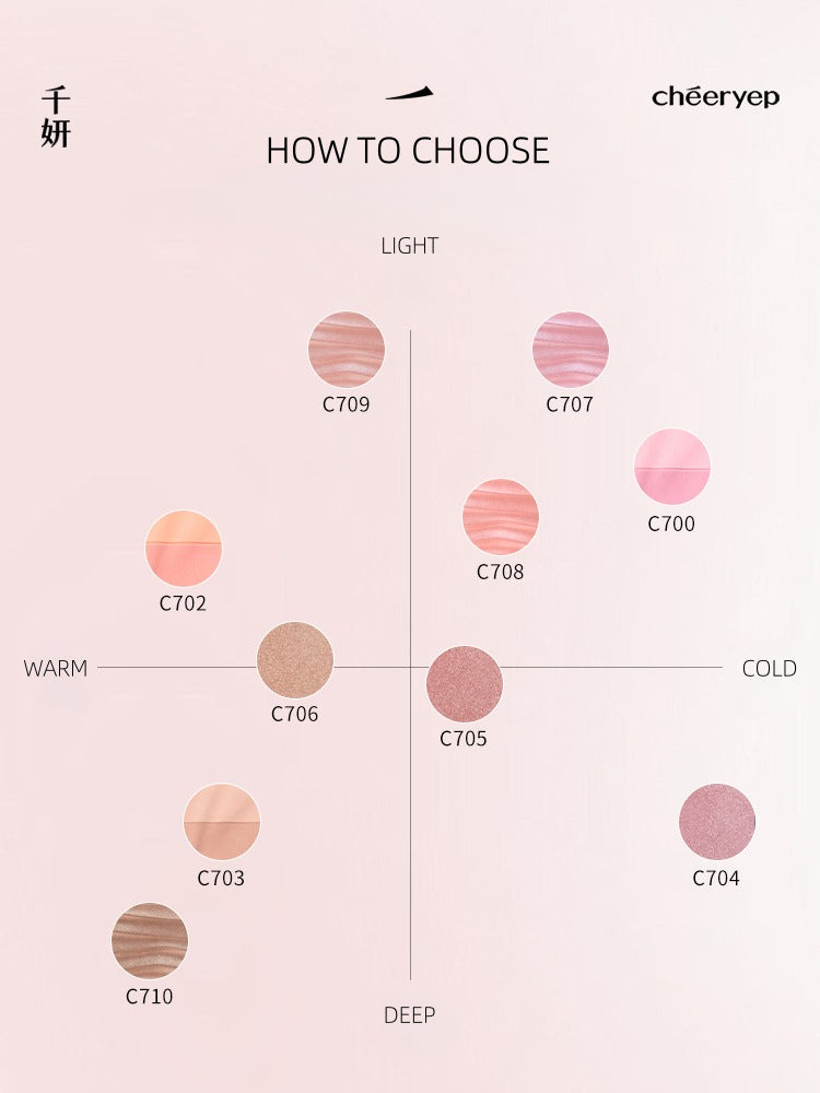 Cheeryep Glow Blush Assemble-Free Disk 2.1g 2.2g