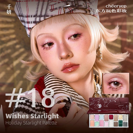 cheeryep - Starlit Wishes Eyeshadow Palette (Wishes Starlight) 17g
