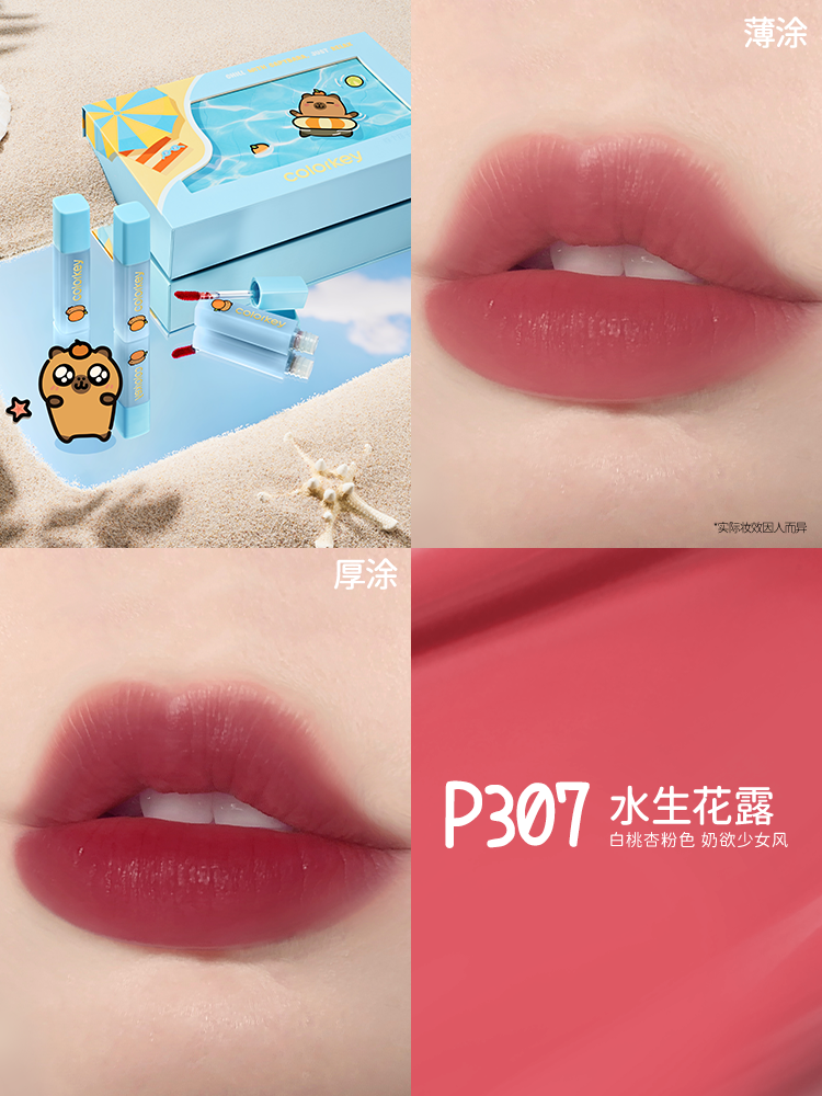 Colorkey Capybara Soft Matte Water Tint Giftbox 6g