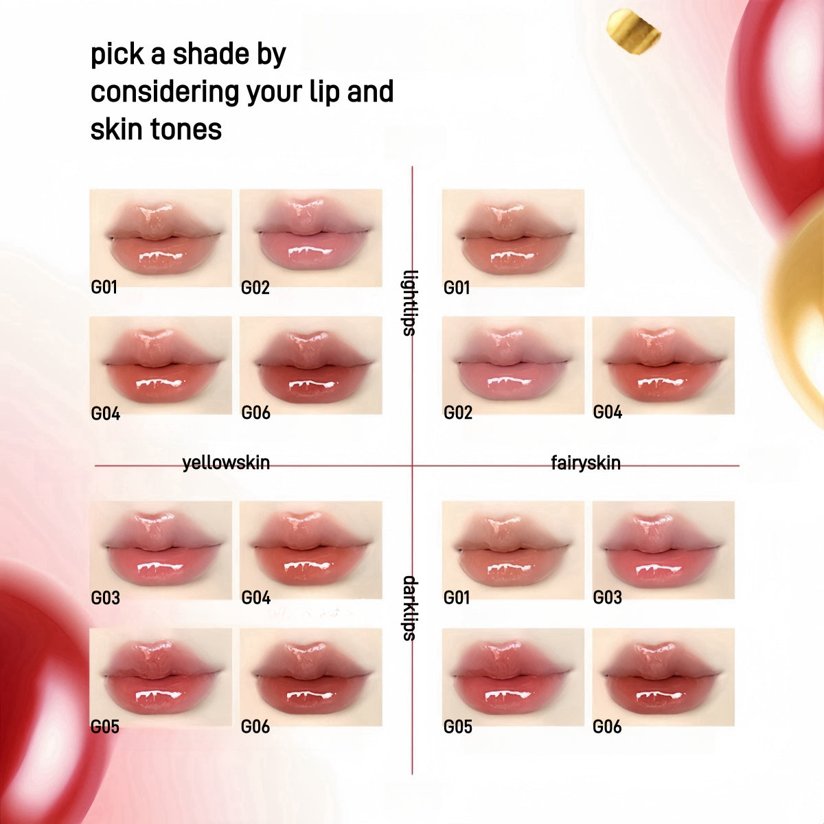 Colorkey Crystal Glossy Lipstick CNY Lucky Snake Series 2.7g