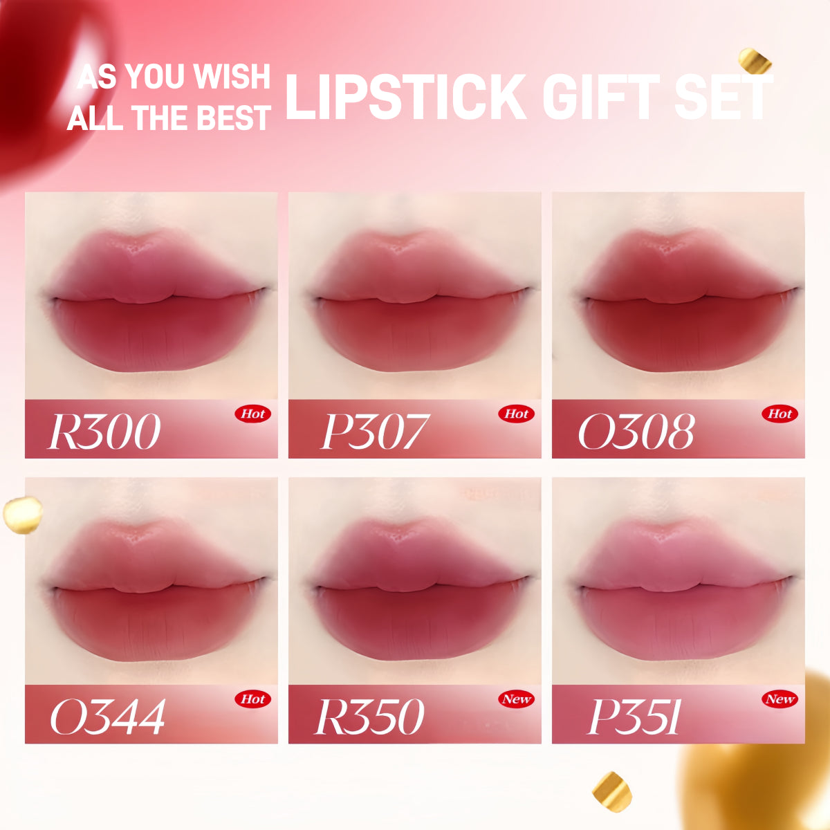 Colorkey Lipstick Gift Set CNY Lucky Snake 6g