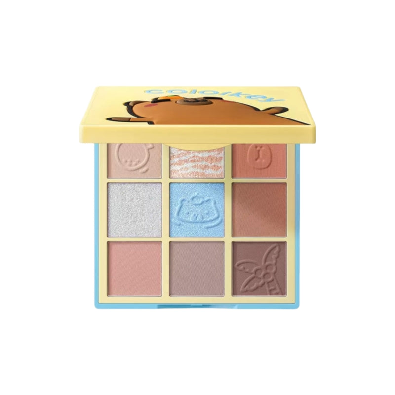 Colorkey Orange Capybara Nine Shades Eyeshadow Palette 13.5g