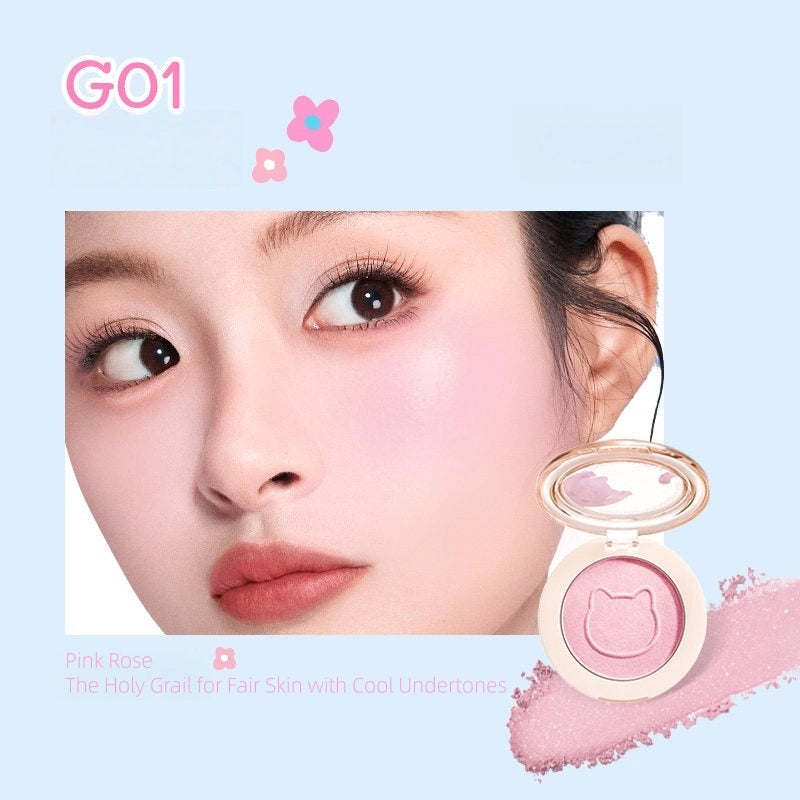Colorkey - Pokky Mao Misty Luster Dual Highlighter Blush 4g