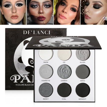 De'Lanci - Panda Palette 9 Colors Eyeshadow 20g