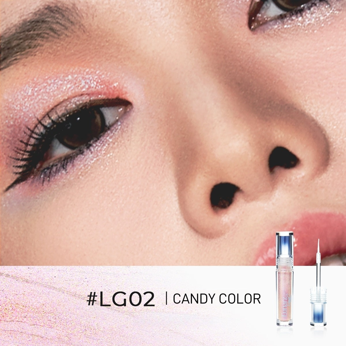 EUNARZ Liquid Glitter Eyeshadow 3.9g