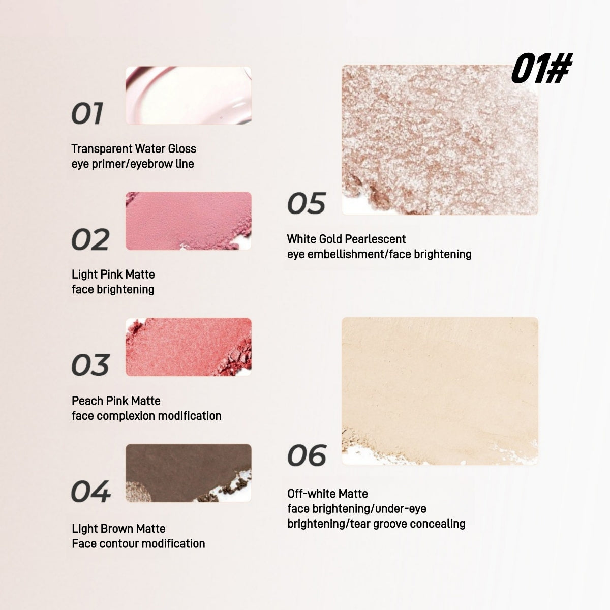 EUNARZ Multi Use Cheek Palette 9g