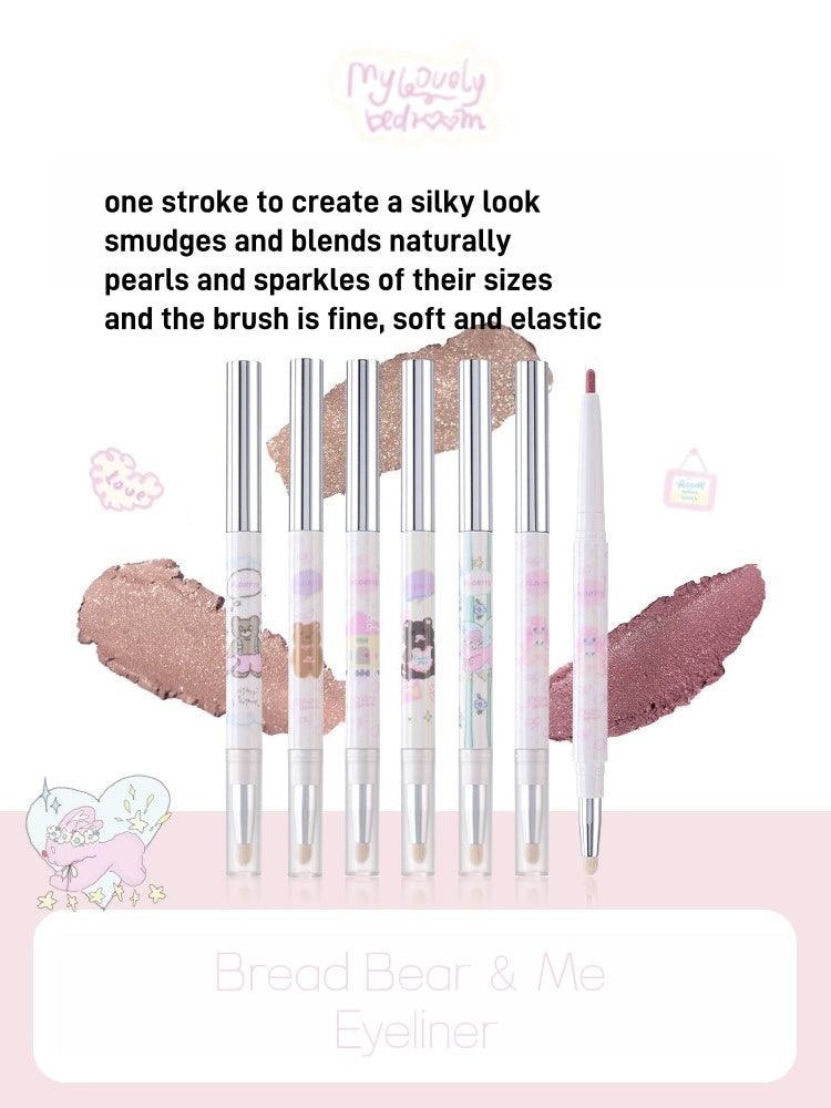 Flortte Bread Bear with Me Double Ends Gel Eyeliner 200mg