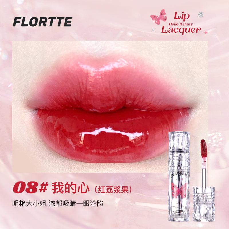 Flortte Butterfly Hello Beauty Lip Lacquer 2.6g