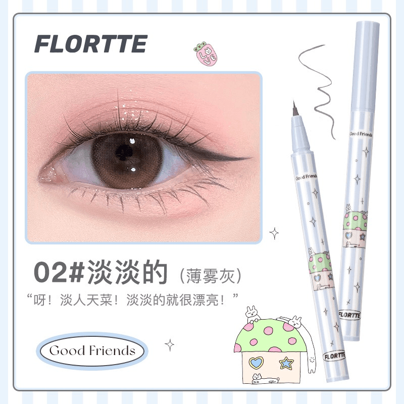 Flortte Good Friends Club Liquid Eyeliner 0.5ml