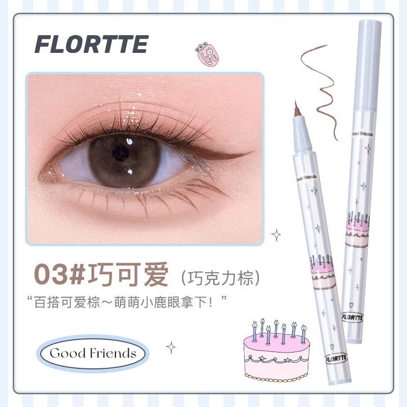 Flortte Good Friends Club Liquid Eyeliner 0.5ml