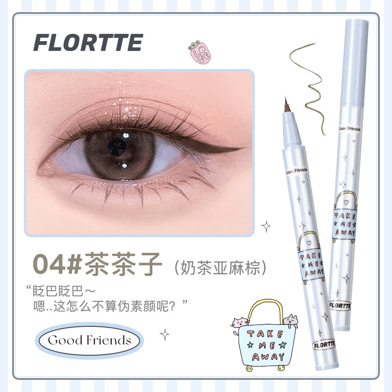 Flortte Good Friends Club Liquid Eyeliner 0.5ml