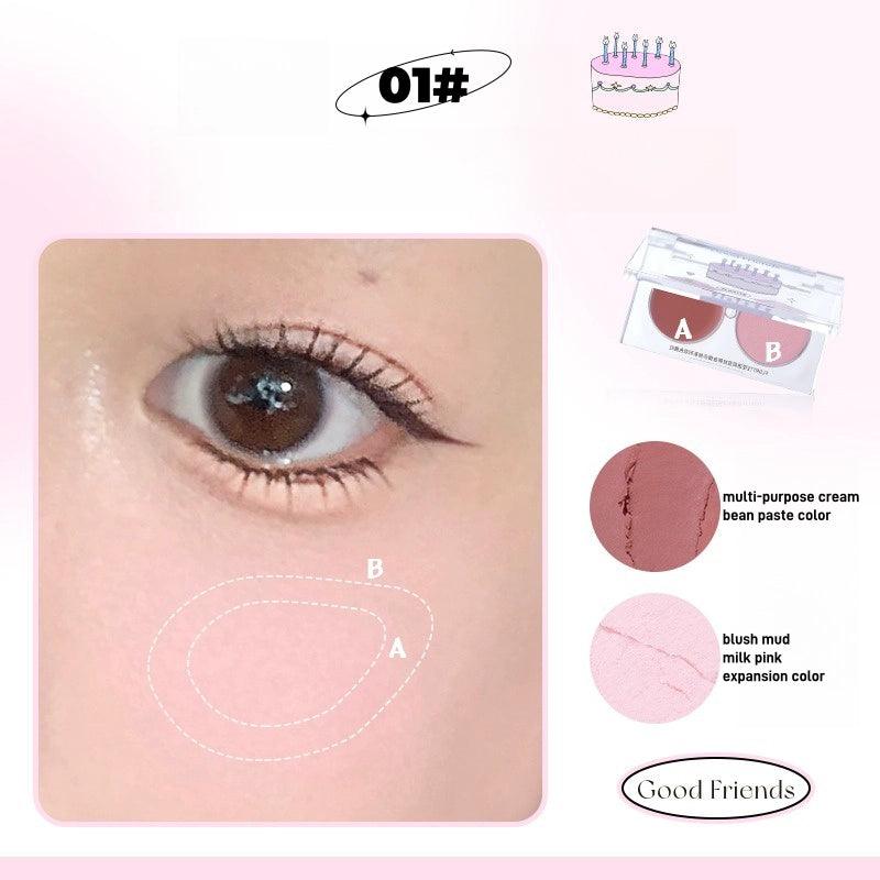 Flortte Good Friends Multi Purpose Blush Duo 3.2g