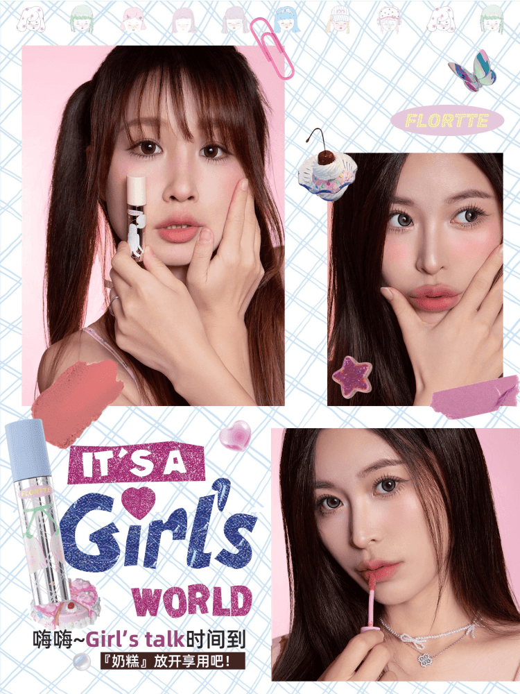 Flortte Lip Cream Matte Look 2.3g