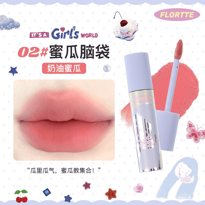 Flortte Lip Cream Matte Look 2.3g