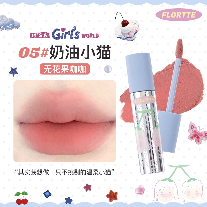 Flortte Lip Cream Matte Look 2.3g