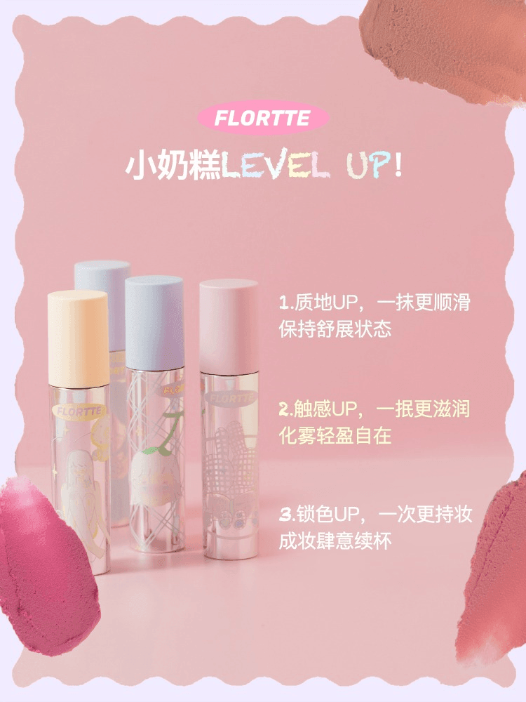 Flortte Lip Cream Matte Look 2.3g