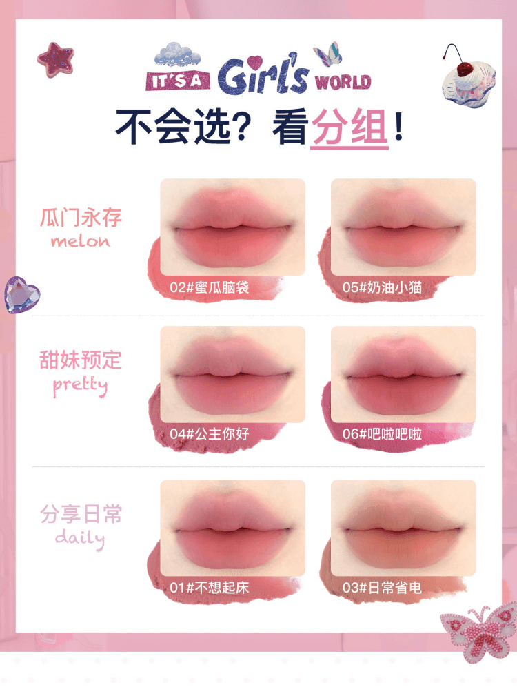 Flortte Lip Cream Matte Look 2.3g