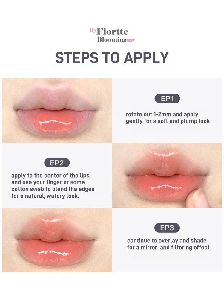 Flortte Love Yourself Non Stick Lip Gloss 2.4g