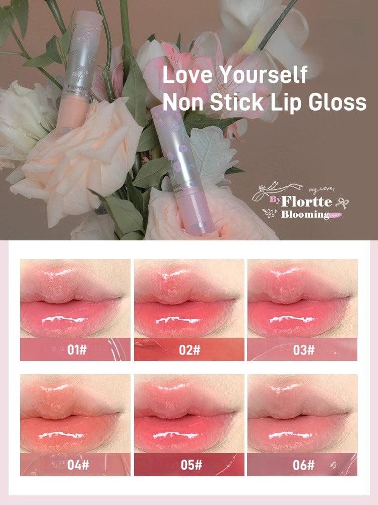 Flortte Love Yourself Non Stick Lip Gloss 2.4g