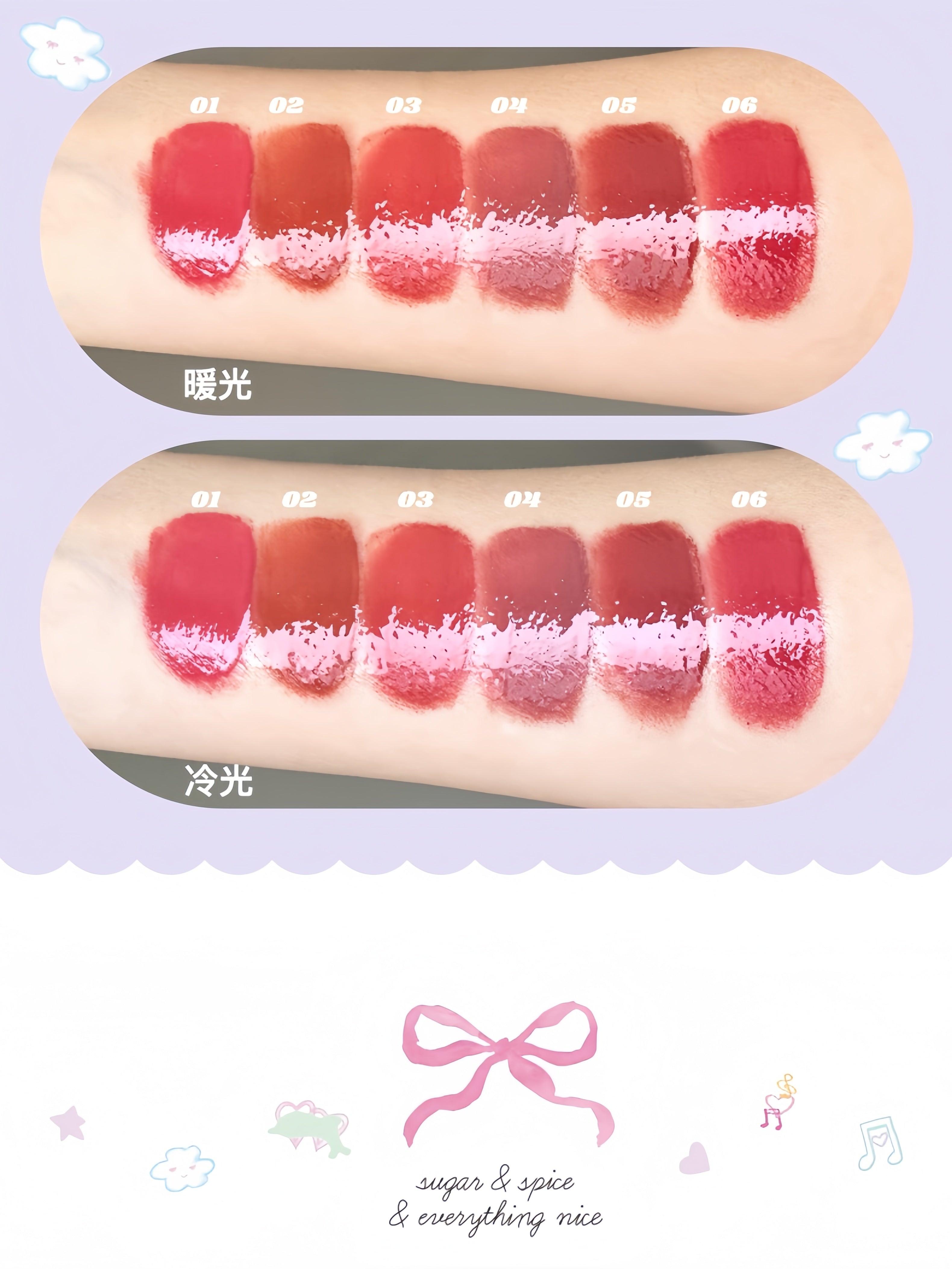 Flortte X Wackky Girls World Lip Lacquer 2.6g