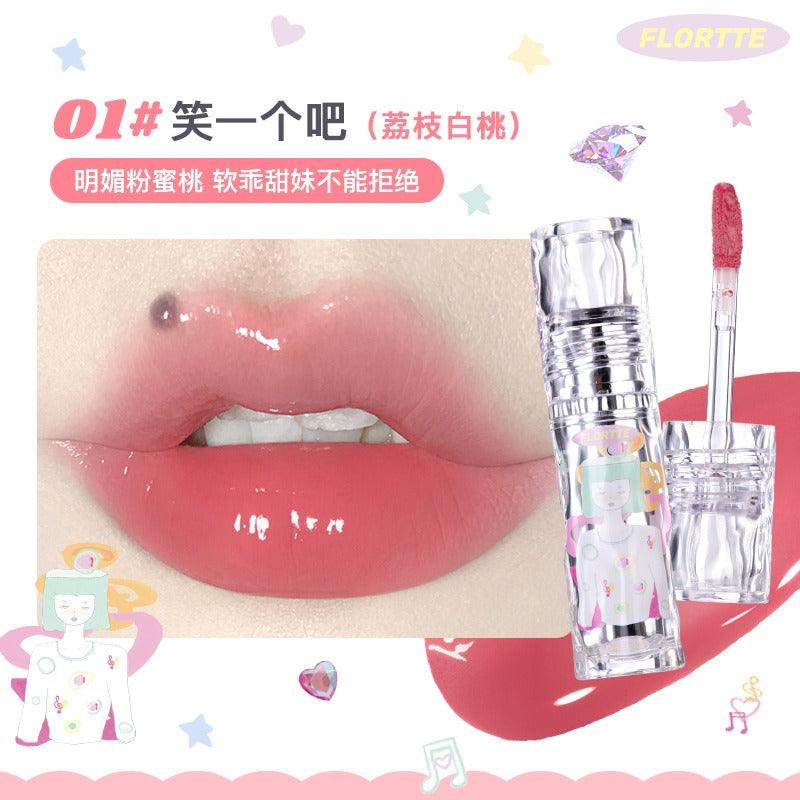 Flortte X Wackky Girls World Lip Lacquer 2.6g