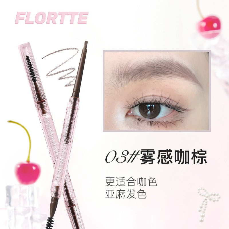 Flortte Solid Small Machete Eyebrow Pencil 6 Shades 110mg