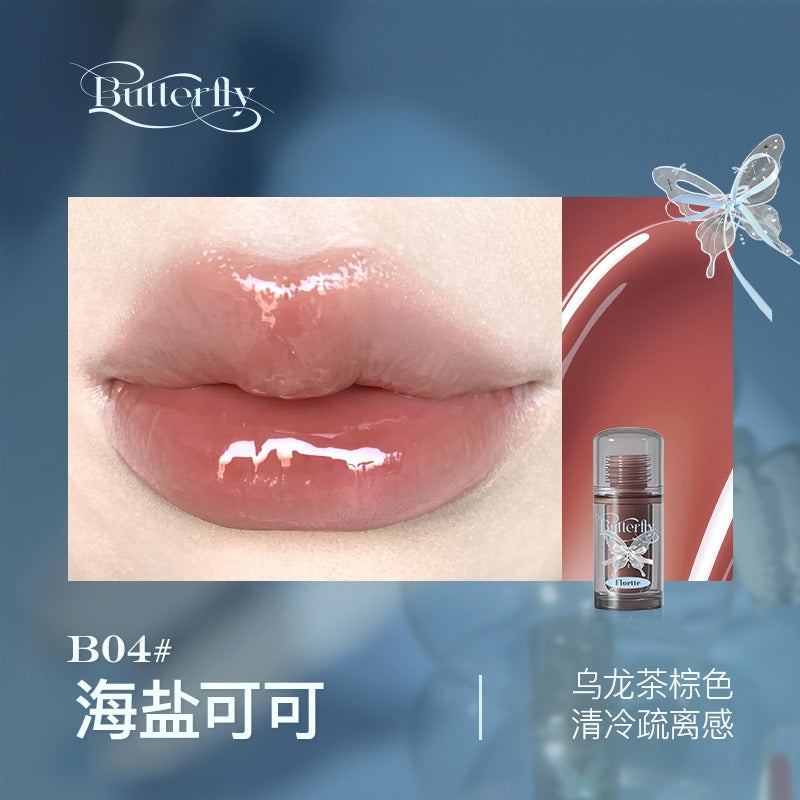 Flortte Twin Butterfly Series Lip Serum Twin B 1.9g