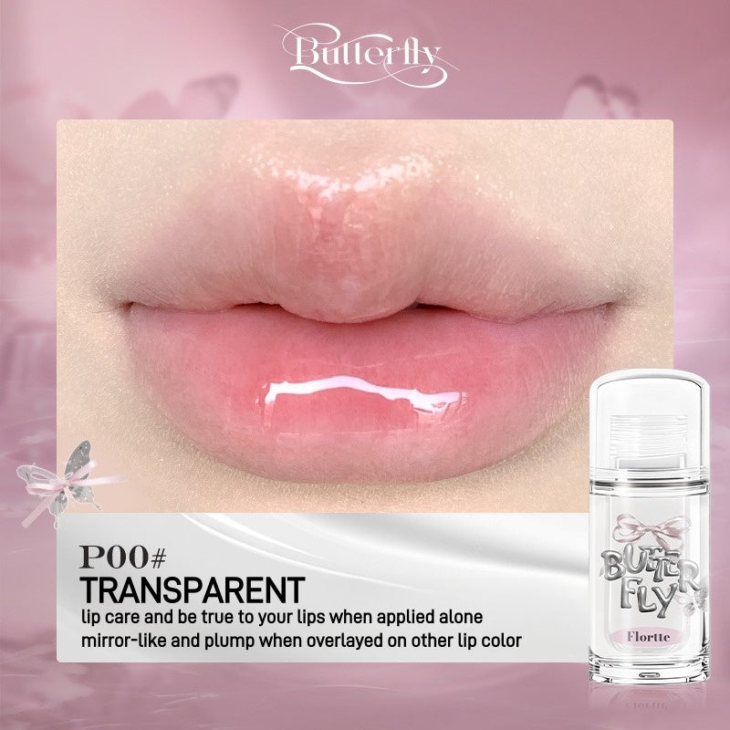Flortte Twin Butterfly Series Lip Serum Twin P 1.9g