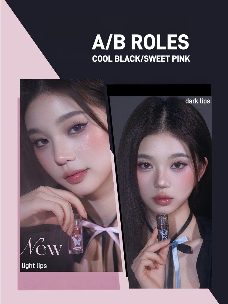 Flortte Twin Butterfly Series Lip Serum Twin P 1.9g
