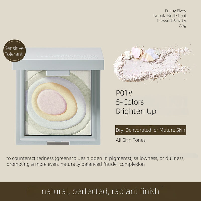 Funny Elves Nebula Nude Light Pressed Powder 7.5g