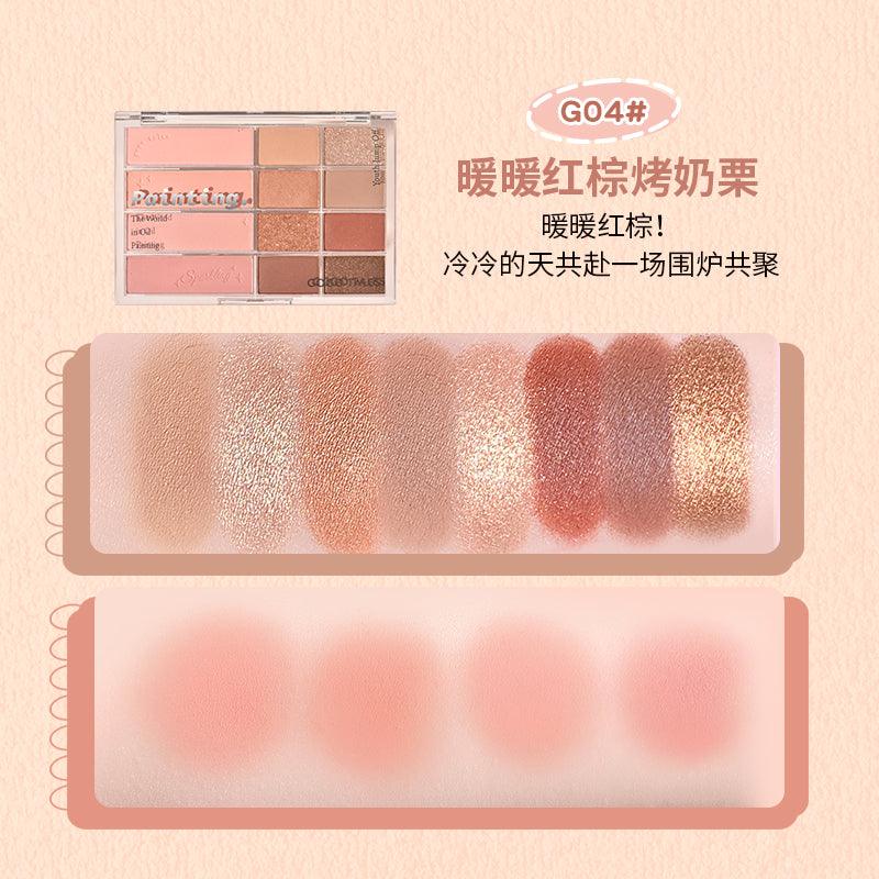 GOGO TALES 12 Colors Face Palette 20g