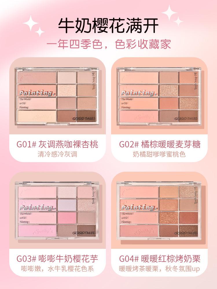 GOGO TALES 12 Colors Face Palette 20g