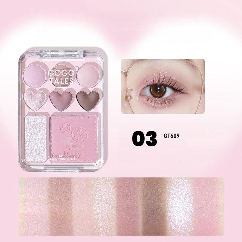 GOGO TALES 3IN1 Hearts Palette 9.5g