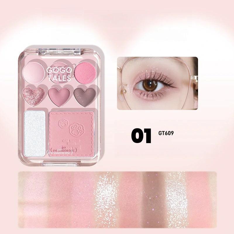 GOGO TALES 3IN1 Hearts Palette 9.5g