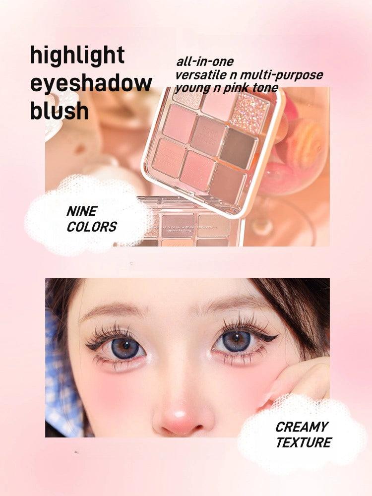 GOGO TALES 9 Colors Eyeshadow Palette 11g