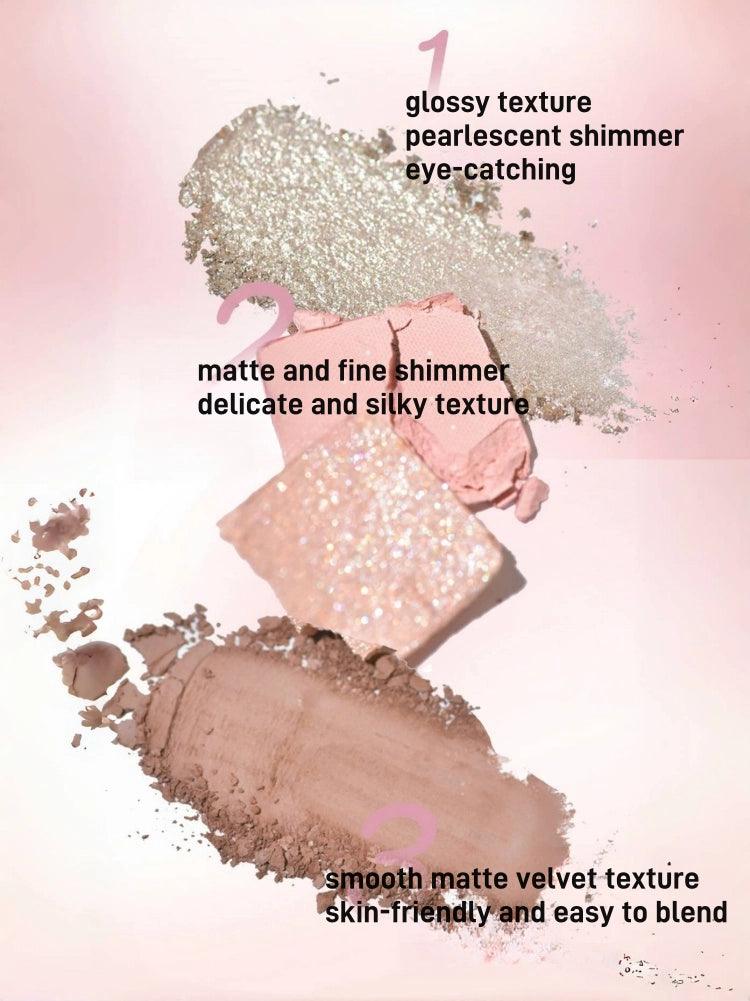 GOGO TALES 9 Colors Eyeshadow Palette 11g