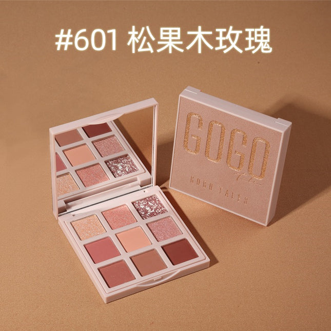 GOGOTALES - 9 Colors Eyeshadow Palette 14g