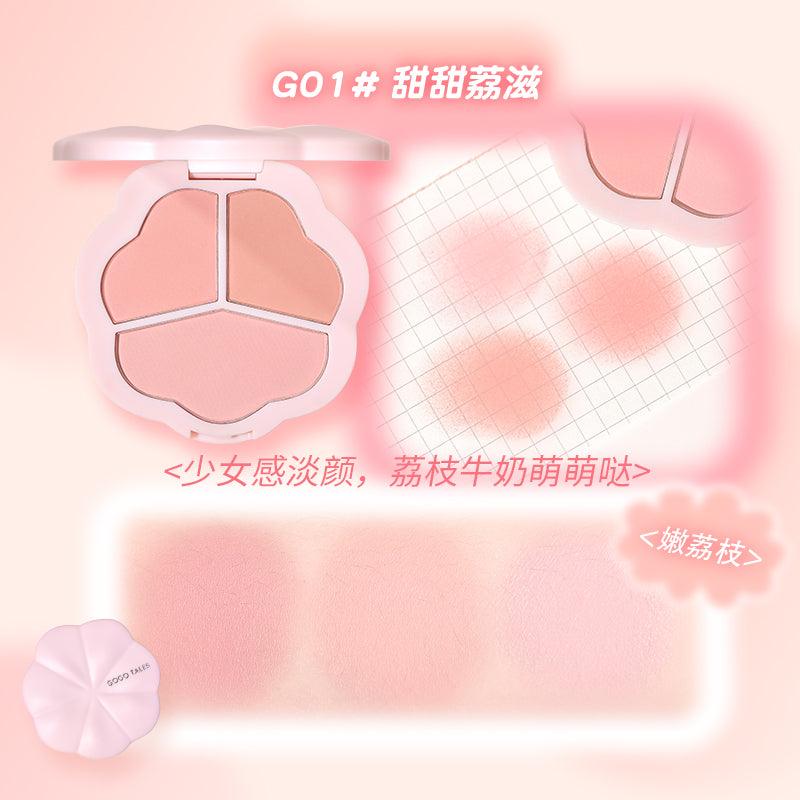 GOGO TALES Flower Blush Powder 8.4g