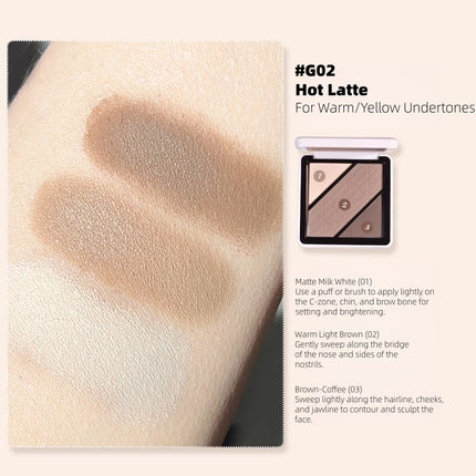 GOGOTALES - Soft Focus Stereoscopic Contour Palette 11.5g