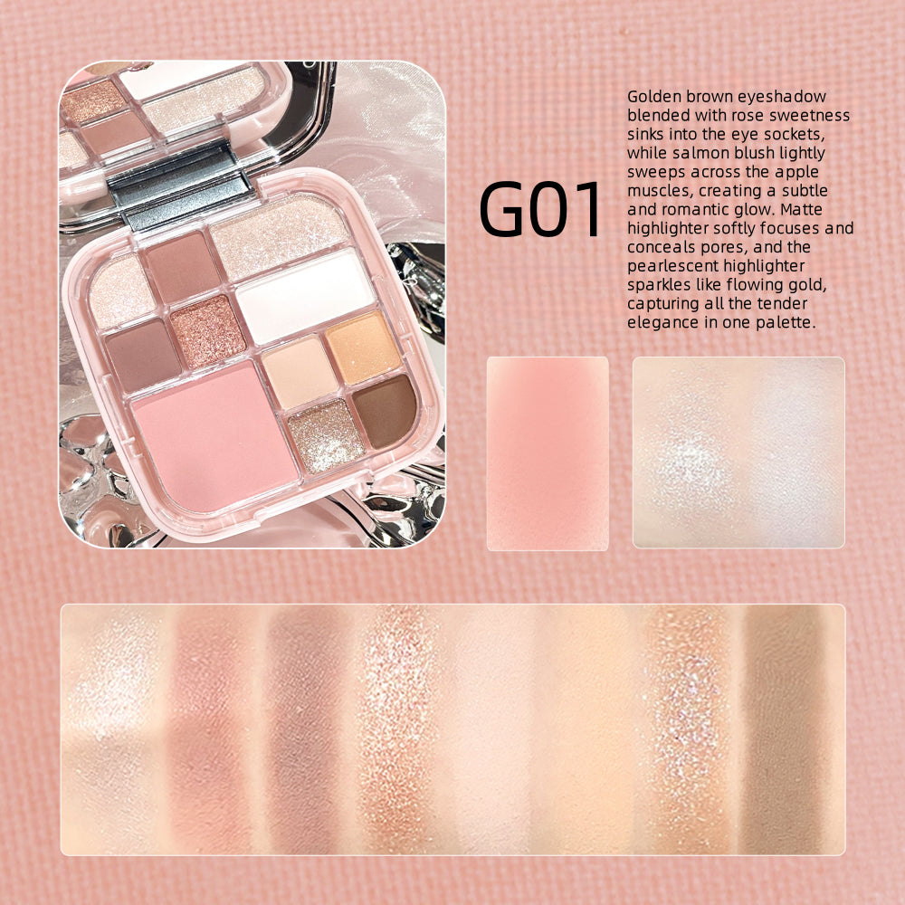 GOGO TALES Ethereal Soft Veil Comprehensive Powder Palette 20g