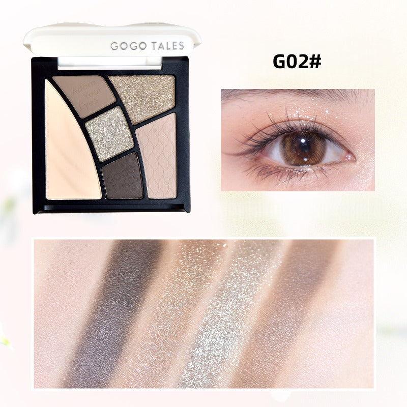 GOGO TALES Flash Phantom Eyeshadow Palette 9g