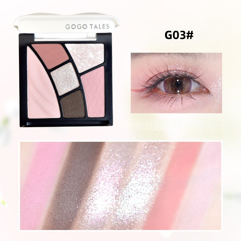 GOGO TALES Flash Phantom Eyeshadow Palette 9g
