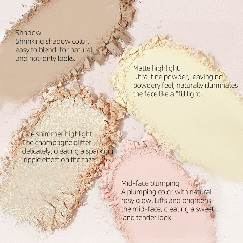 GOGO TALES Highlight and Contour Palette 13g