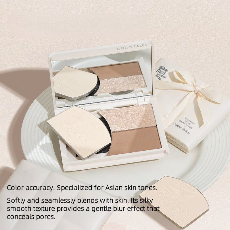 GOGO TALES Highlight and Contour Palette 13g